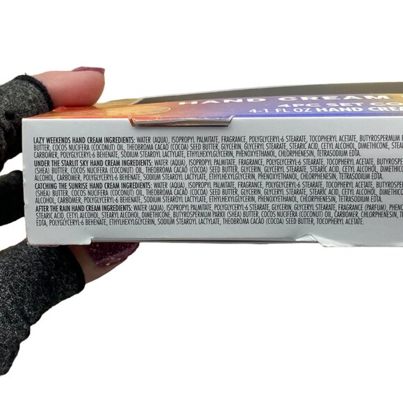 Find Your Happy Place Hand Cream Favorites 4pc Set Shea Butter Vitamin E NEW - Picture 8 of 10